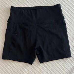 Black Women's Athletic Shorts